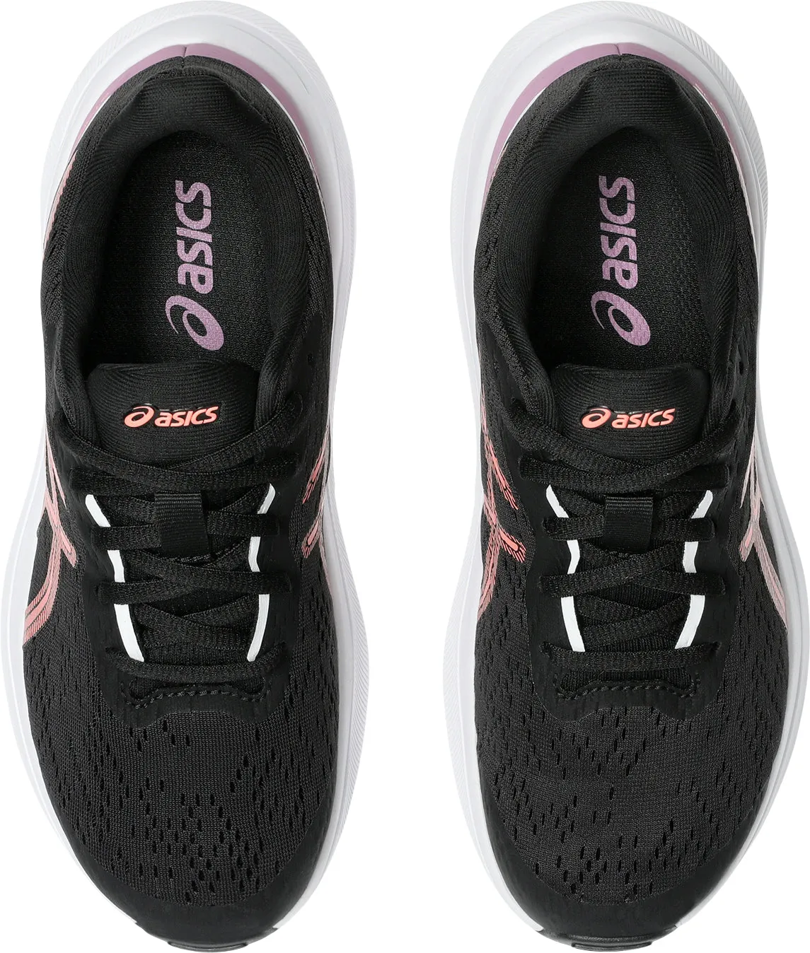 Non Slip Grip Sole Asics GT 1000 13 GS Junior Running Shoes - Black
