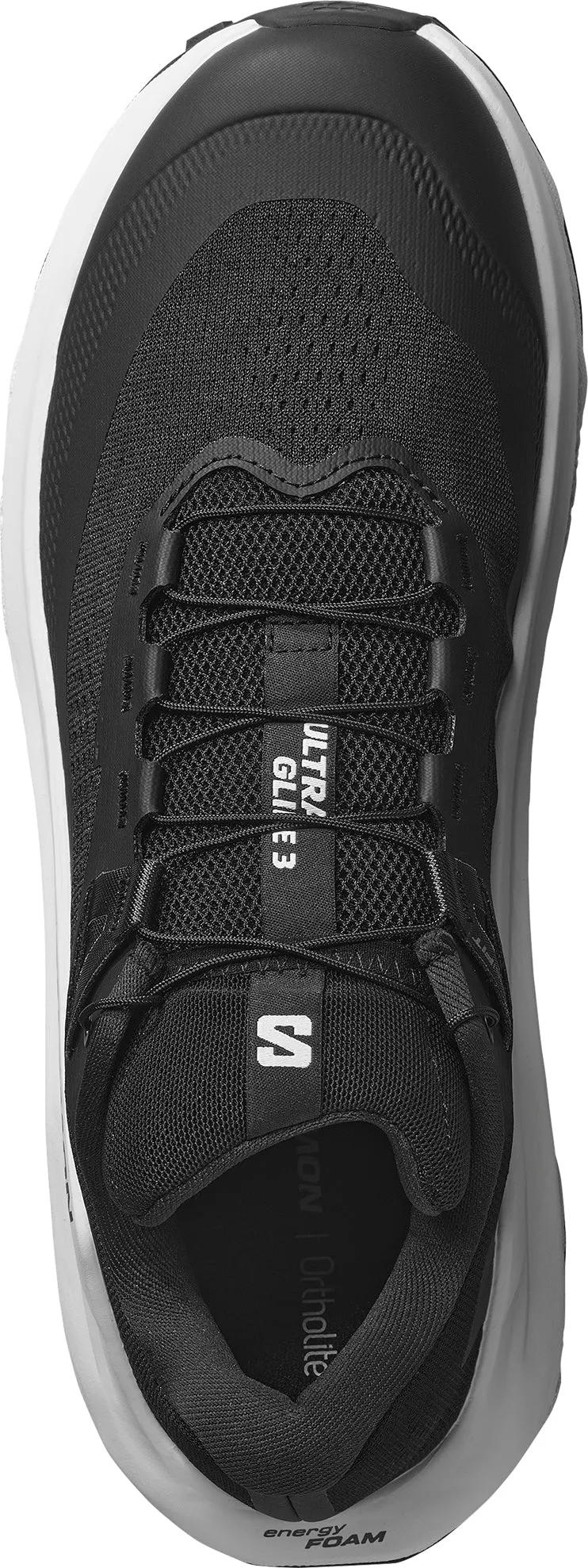 Salomon Ultra Glide 3 Mens Trail Running Shoes - Black soft - sole - feature shoes