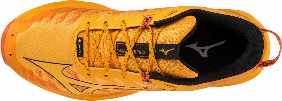 Mizuno Wave Daichi GORE-TEX Mens Trail Running Shoes - Orange Performance-driven approach Asymmetric Lacing System