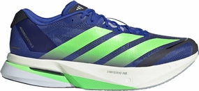 reinforced - seams shoes Ultra Light Construction adidas Adizero Boston 13 Mens Running Shoes - Blue