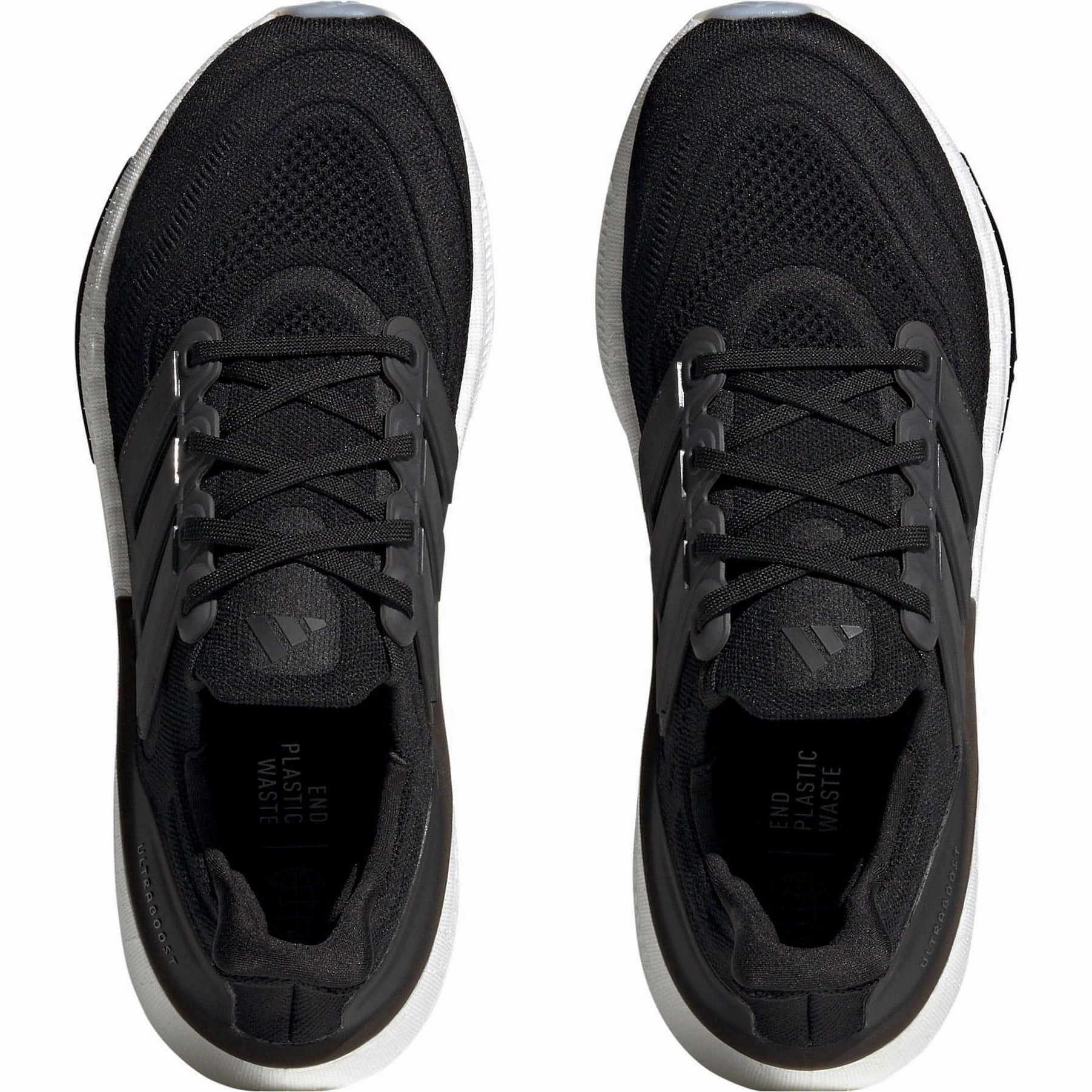 Compression Zoned Support ankle sock adidas Ultra Boost Light Mens Running Shoes - Black