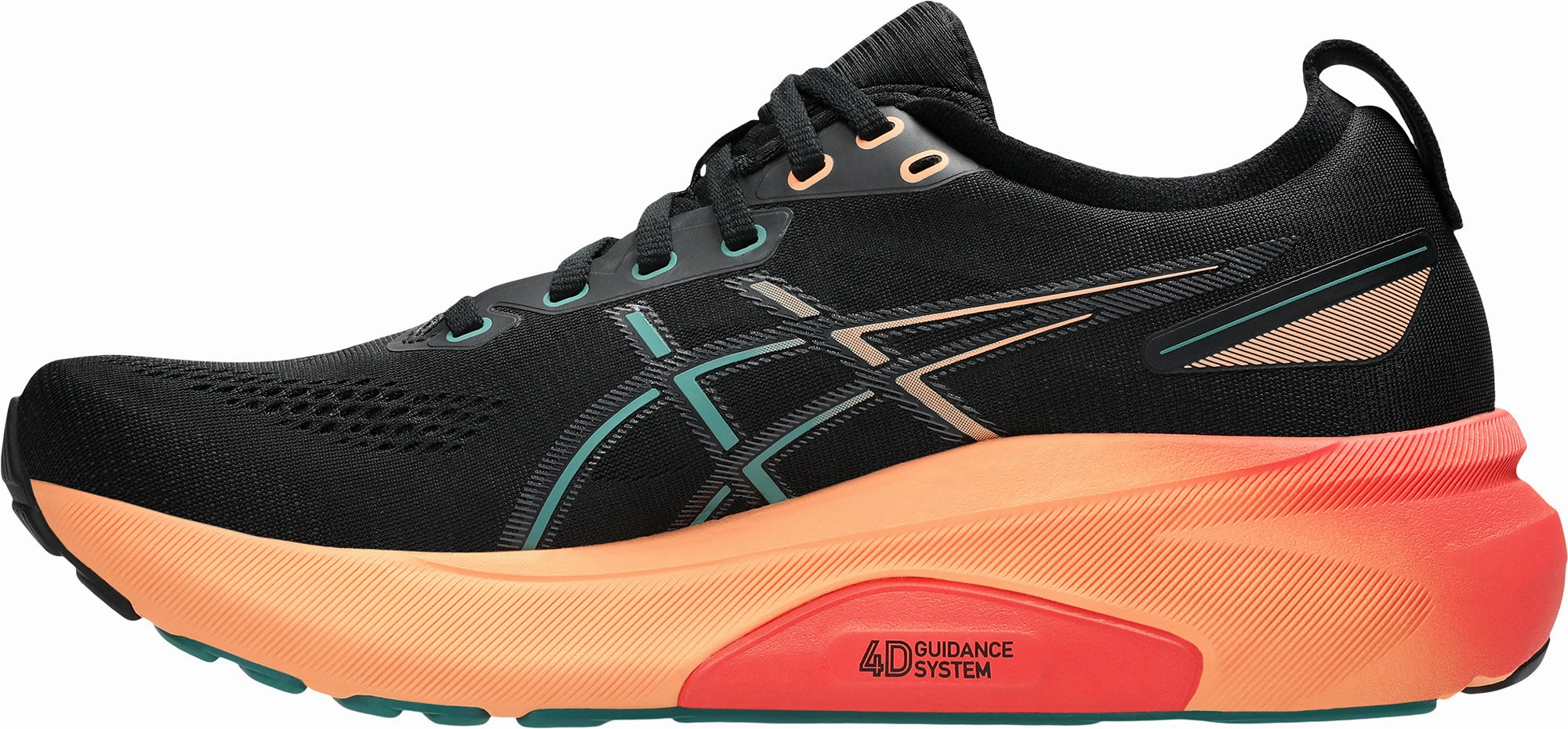 thin insole shoes reinforced - toe - area shoes Asics Gel Kayano 31 Mens Running Shoes - Black