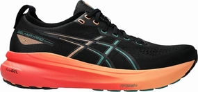 Lateral Stability Wings pointed - toe shoes Asics Gel Kayano 31 Mens Running Shoes - Black