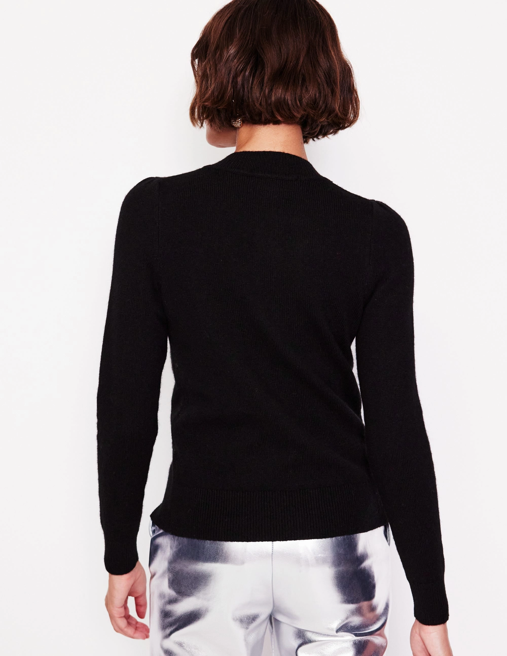 Fenella Embellished Cardigan-Black Fall Outfit