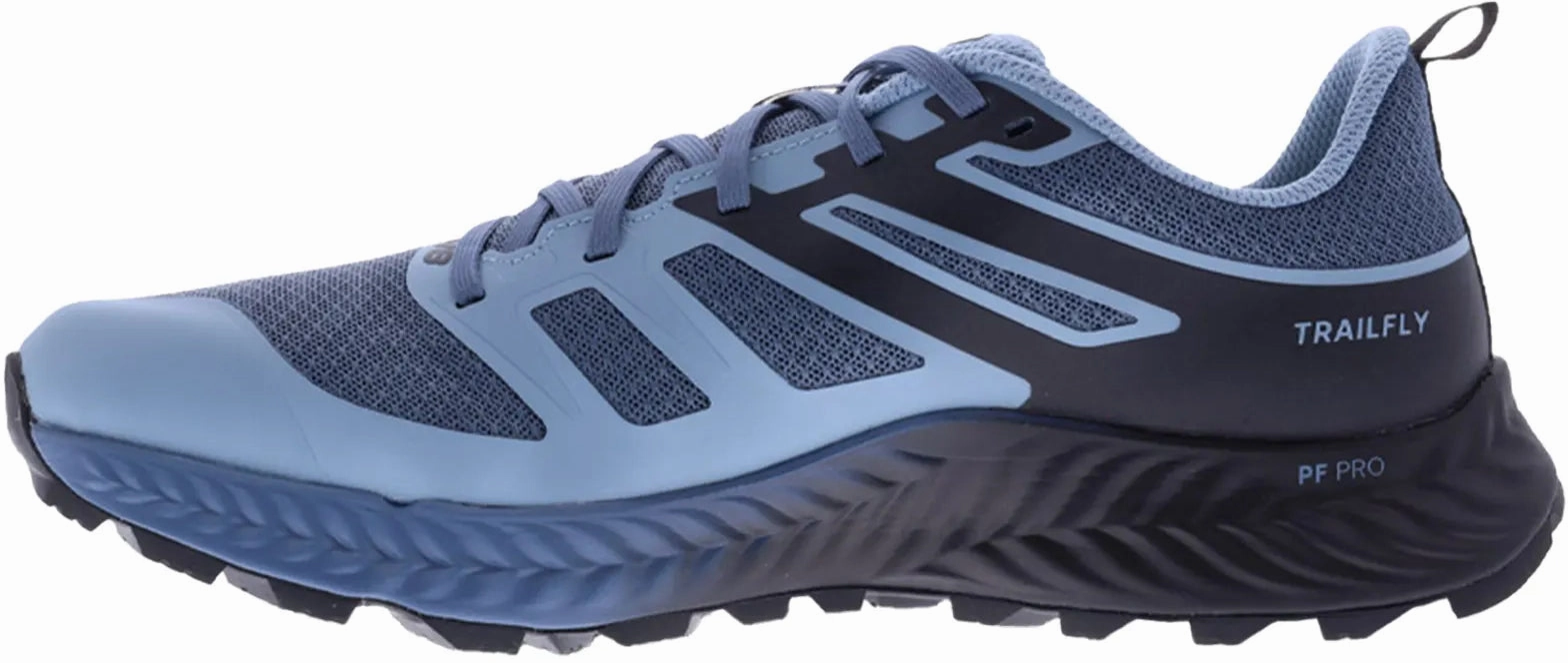 Inov8 TrailFly Womens Trail Running Shoes - Blue star - design shoes Enhanced Traction Pattern