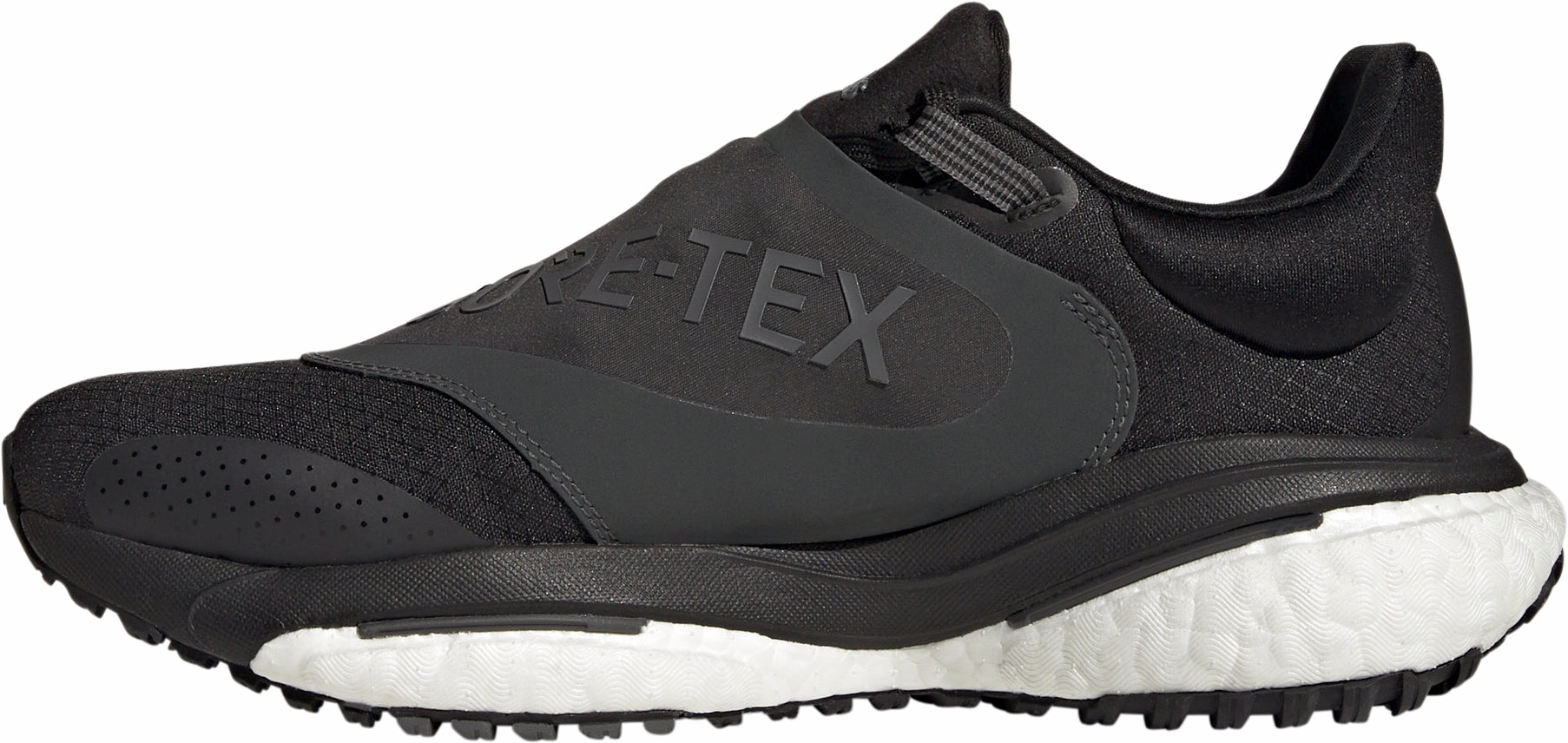 Rockered Outsole Design adidas Solar Glide 5 GORE-TEX Womens Running Shoes - Black