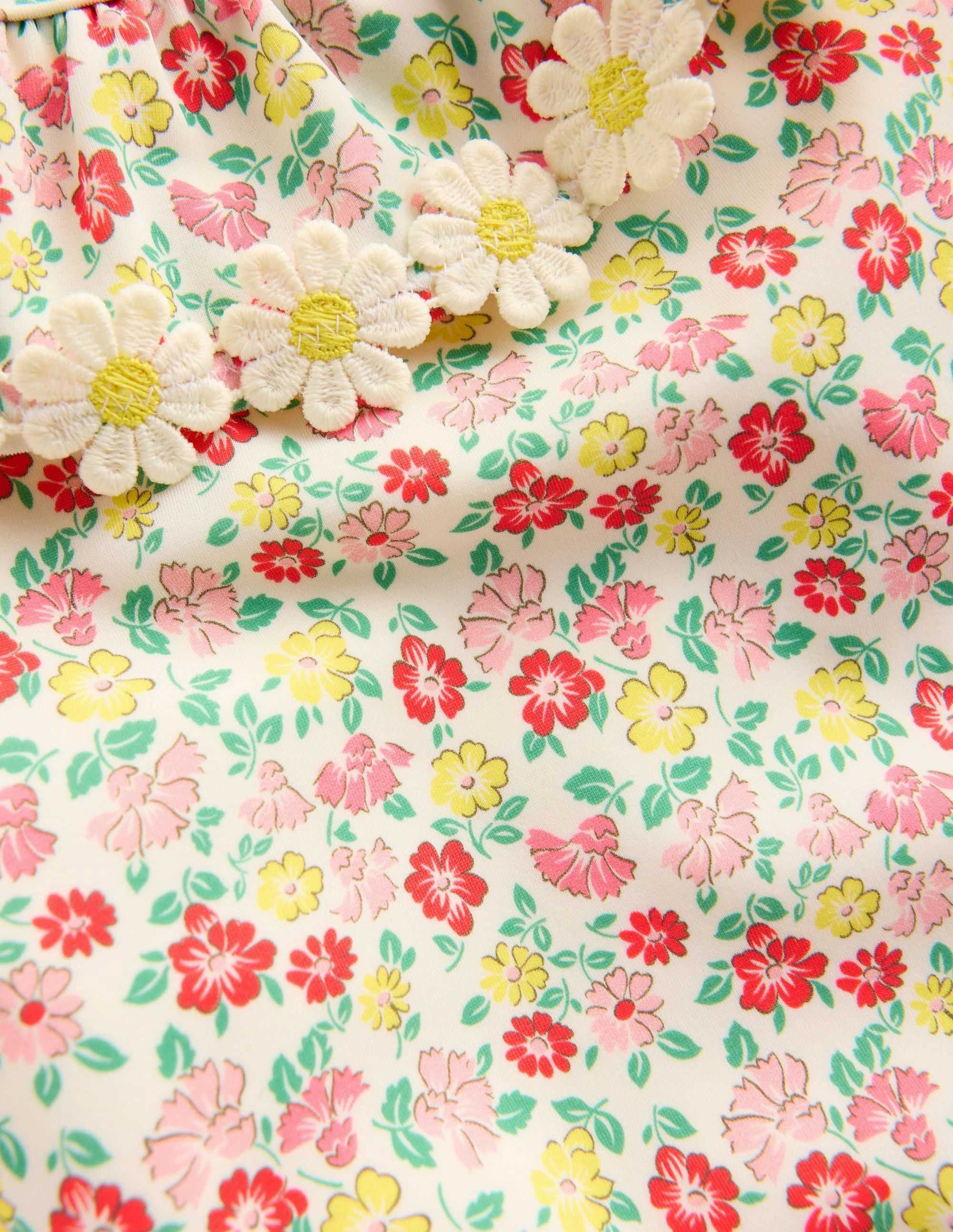 Soft Elasticity Lila One Shoulder Swimsuit-Multi Summer Flowerbed