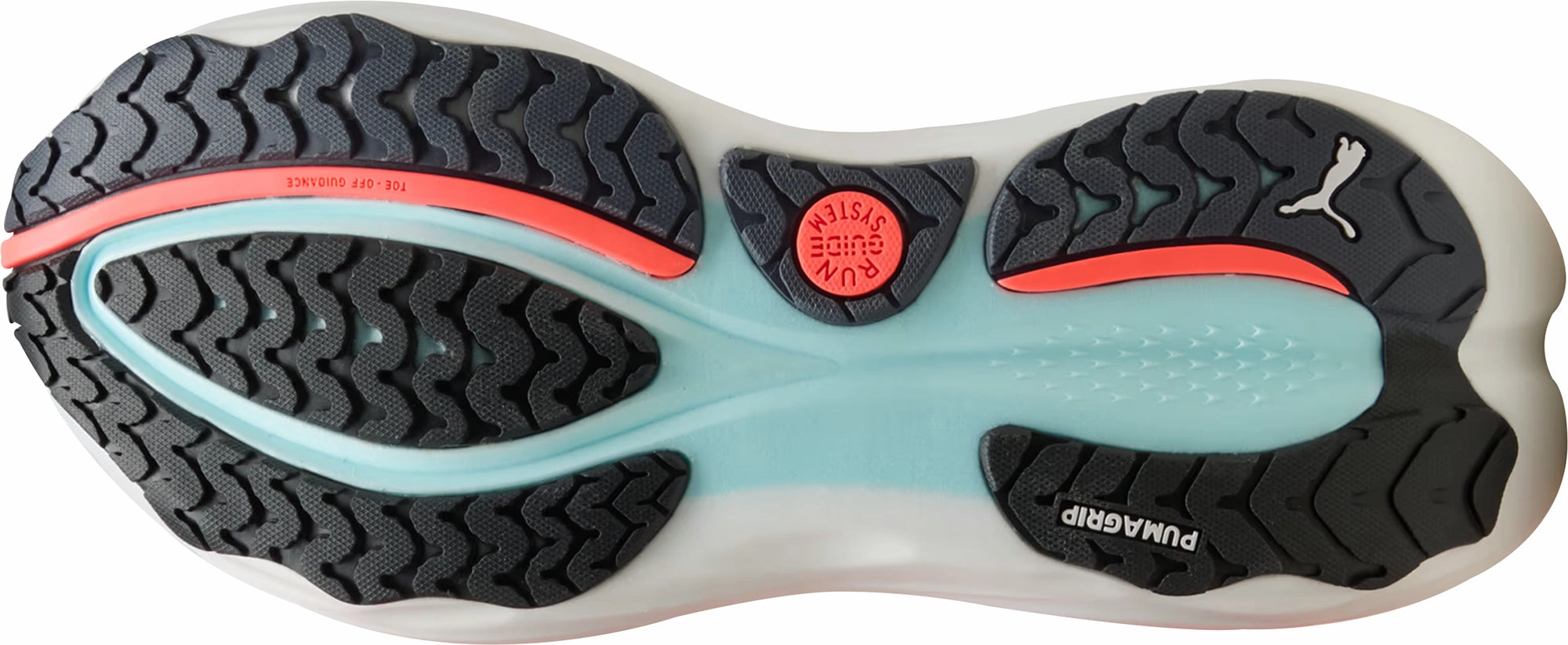 Puma ForeverRun Nitro 2 Mens Running Shoes - Black Ventilated Airflow Channels