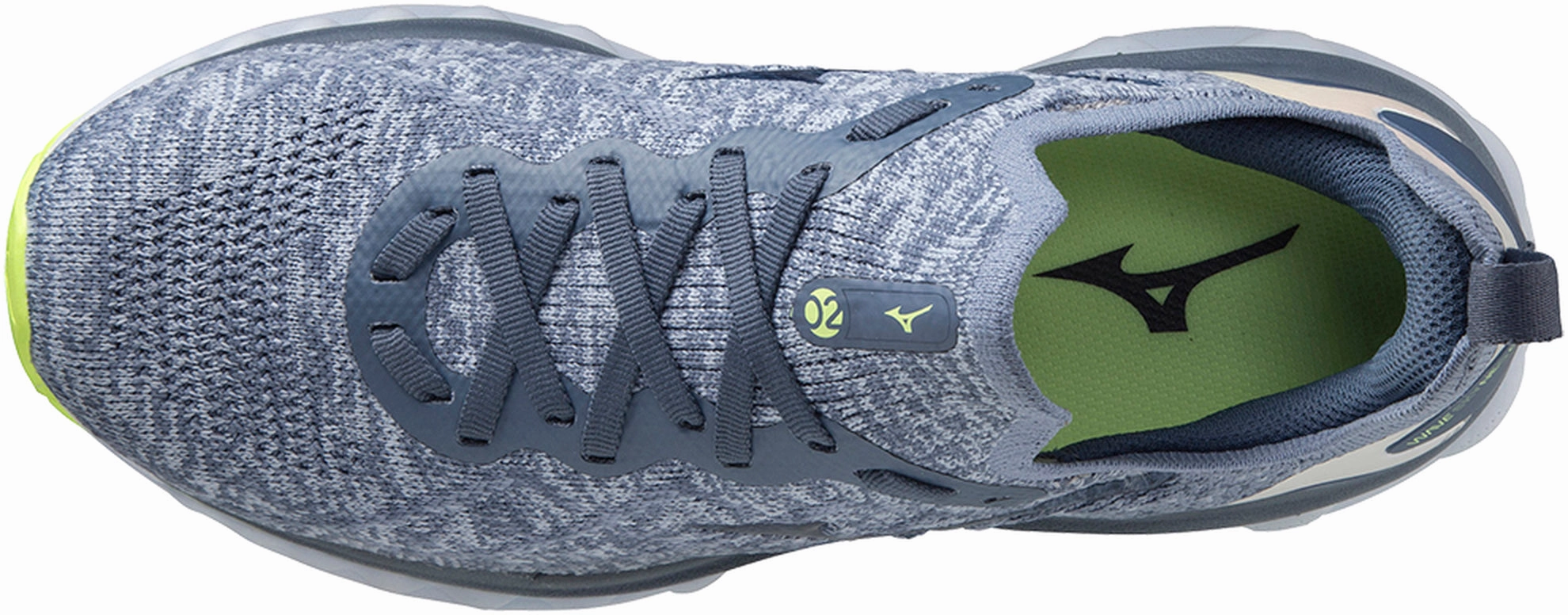 Mizuno Wave Sky Neo 2 Womens Running Shoes - Blue Lightweight Frame Design