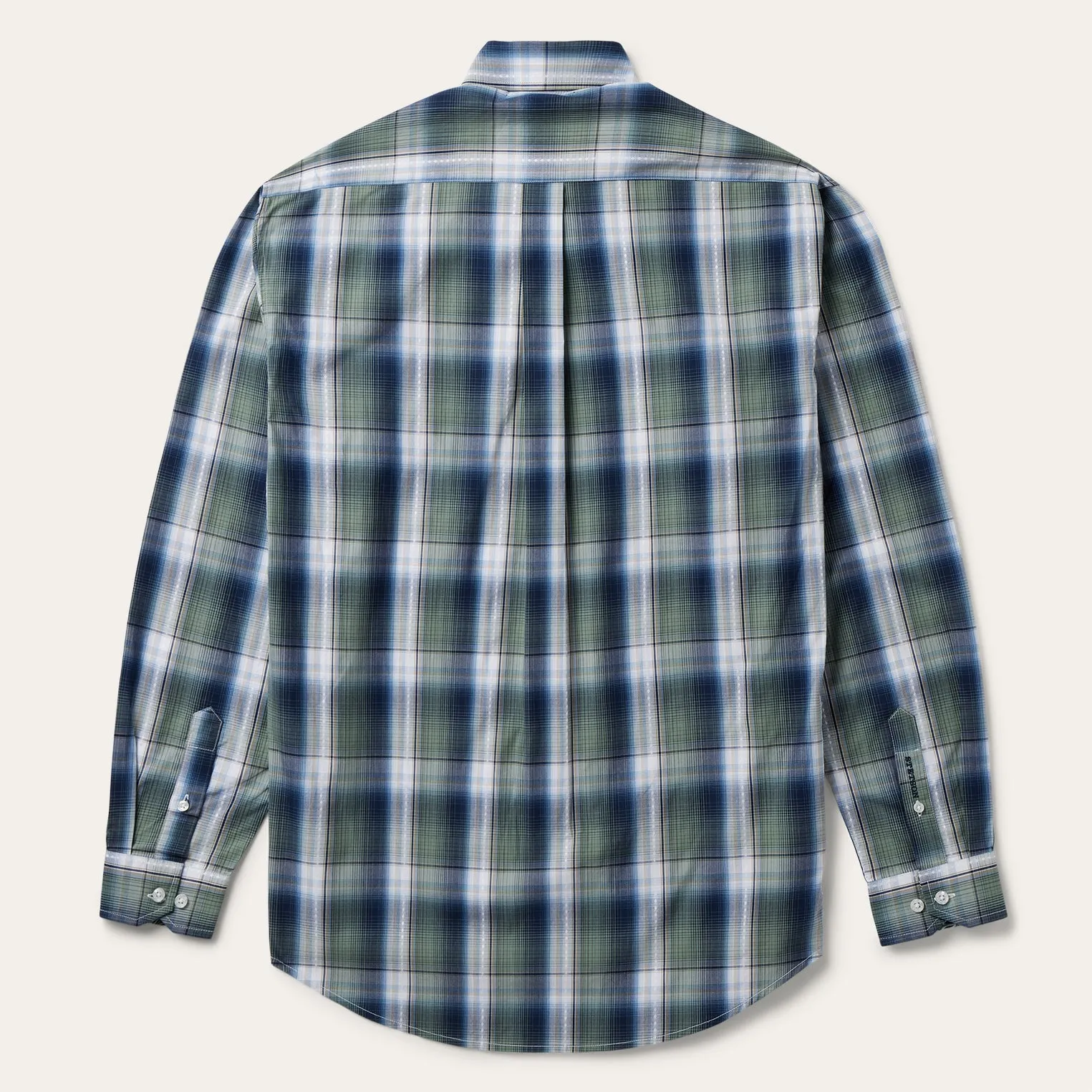 Compact Packing Urban Style Lucky Diamond Plaid Button Front Shirt
