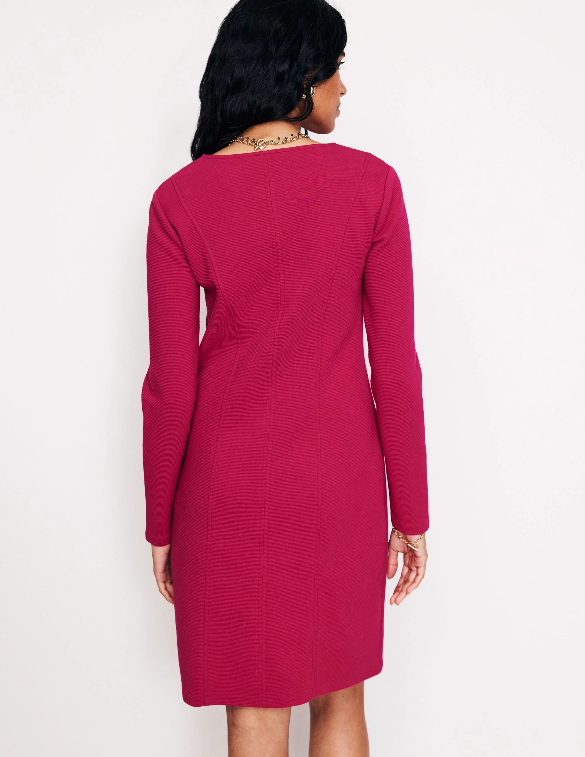 Ellen Ottoman Dress-Cherry Jam Go To Wear Japan Cool
