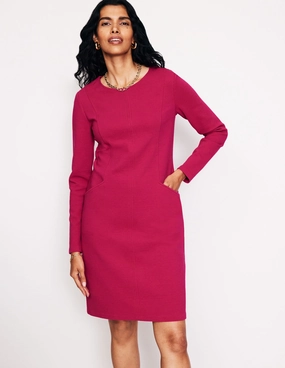 Body Positive Ellen Ottoman Dress-Cherry Jam