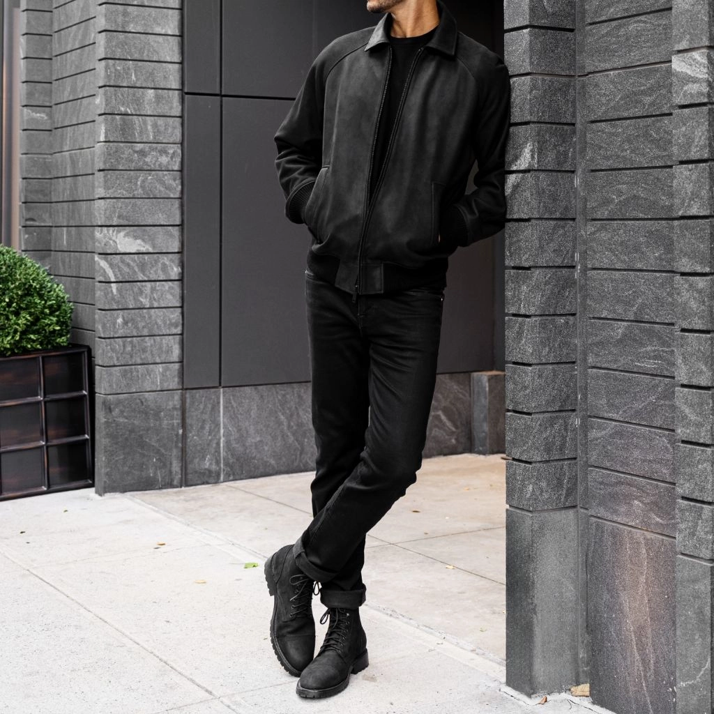 Windproof gear Sporty Design Major League Jacket | Black Matte