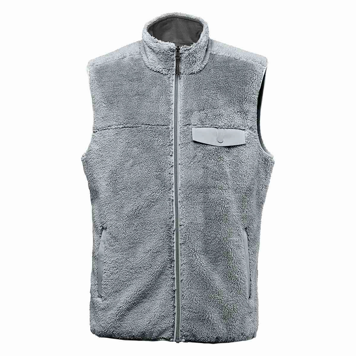Abrasion resistant Men's Bergen Sherpa Fleece Vest - DLV-1