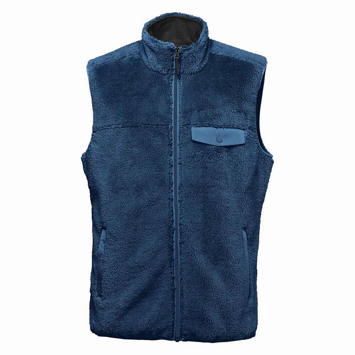 Men's Bergen Sherpa Fleece Vest - DLV-1 Comfortable Feel Slim Fit Silhouette