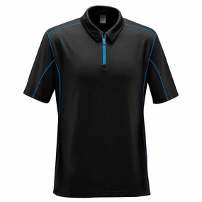 Relaxed Fit Men's Pulse 1/4 Zip Polo - SDP-1