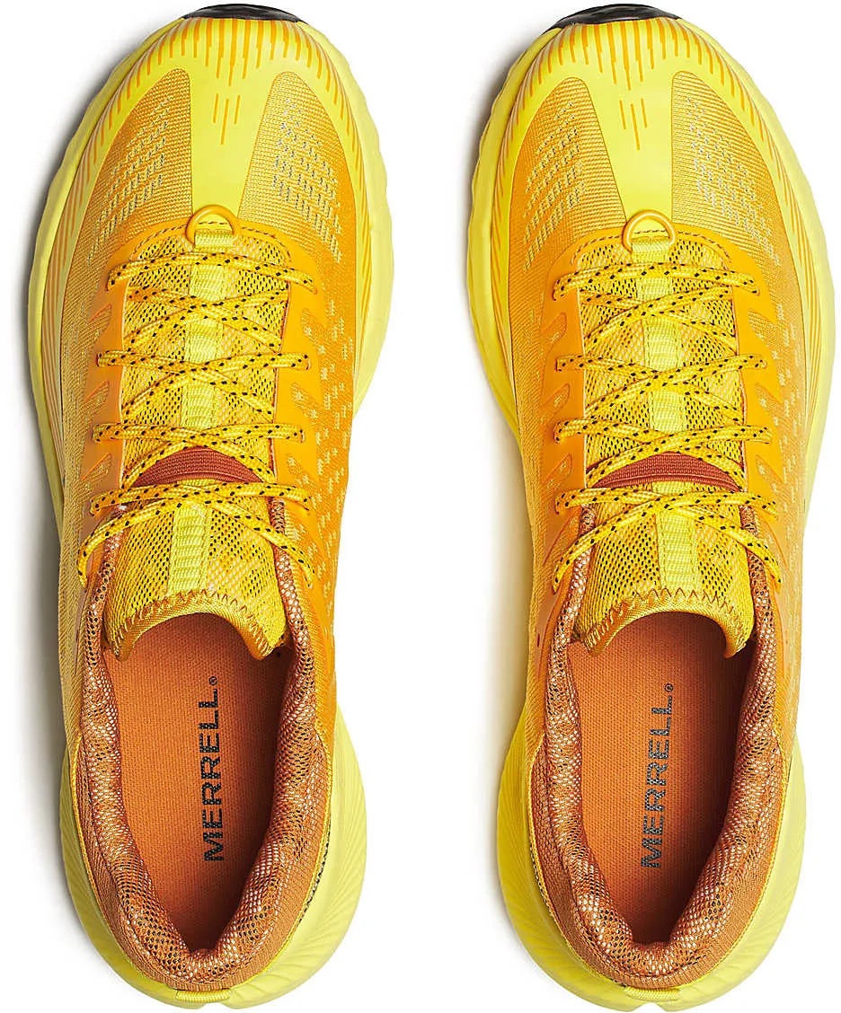 Merrell Agility Peak 5 Mens Trail Running Shoes - Orange Running Technology casual - runner