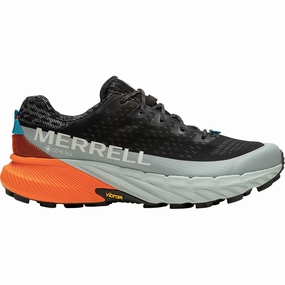 Dynamic Fit Upper Traction Sole Merrell Agility Peak 5 GORE-TEX Mens Trail Running Shoes - Black