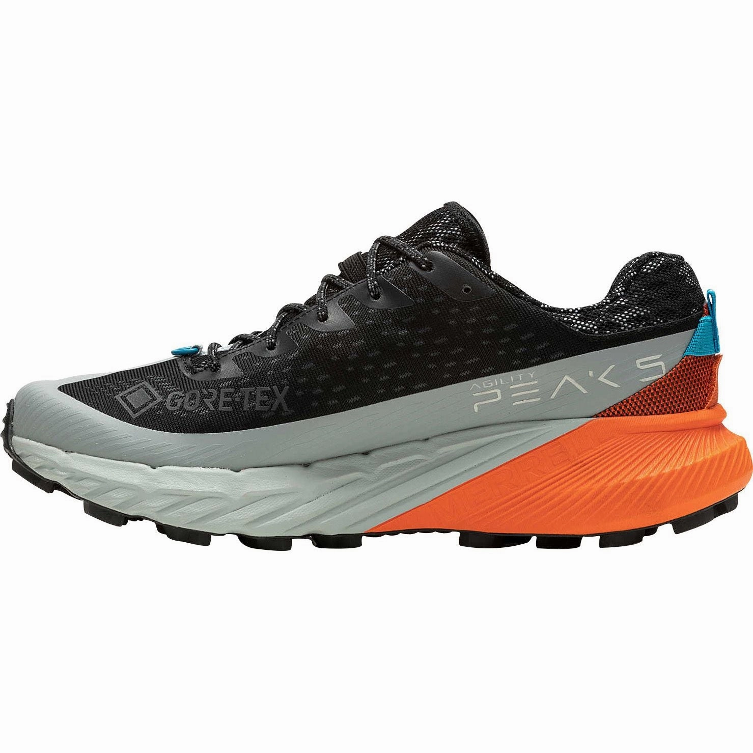running for energy boost soccer - compatible shoes Merrell Agility Peak 5 GORE-TEX Mens Trail Running Shoes - Black