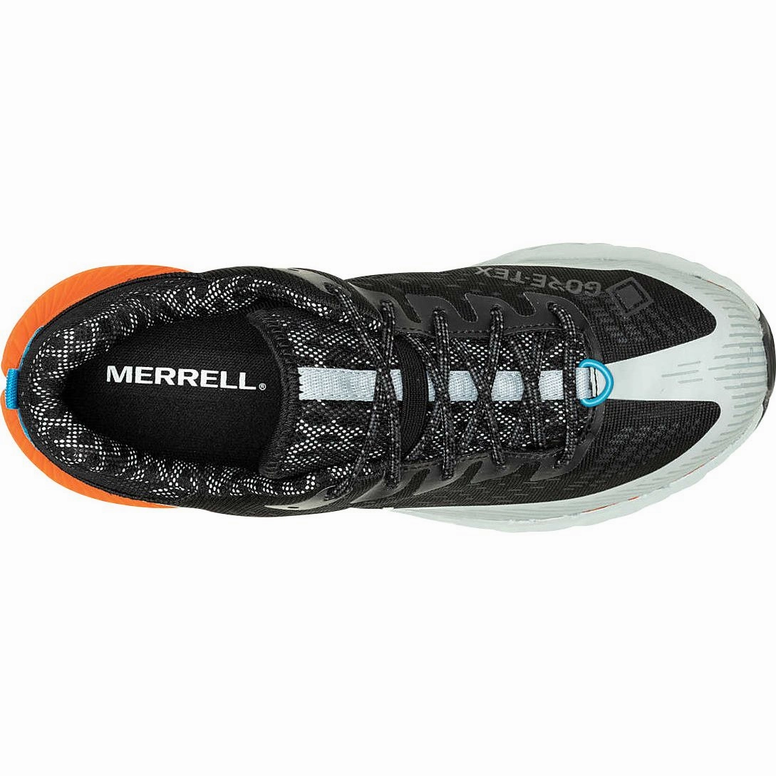 Merrell Agility Peak 5 GORE-TEX Womens Trail Running Shoes - Black reflective - details shoes