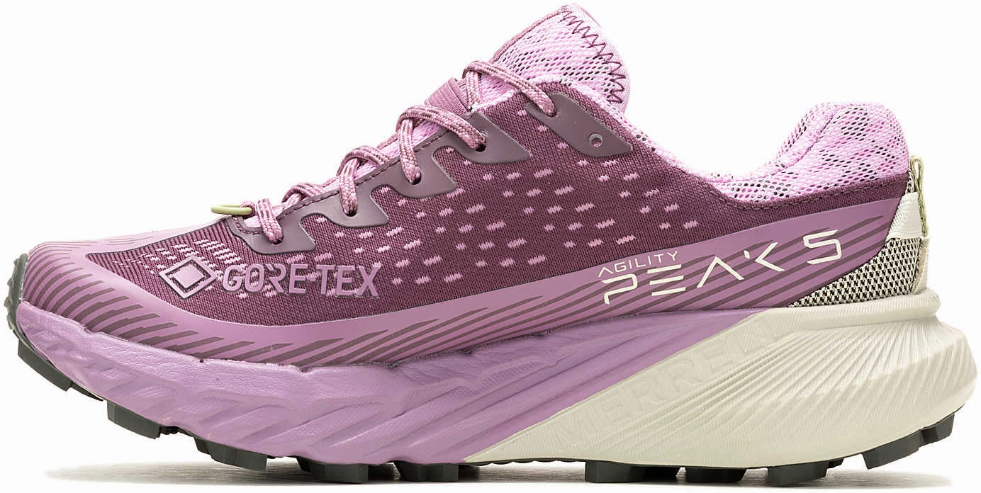 Merrell Agility Peak 5 GORE-TEX Womens Trail Running Shoes - Purple cross - trainer