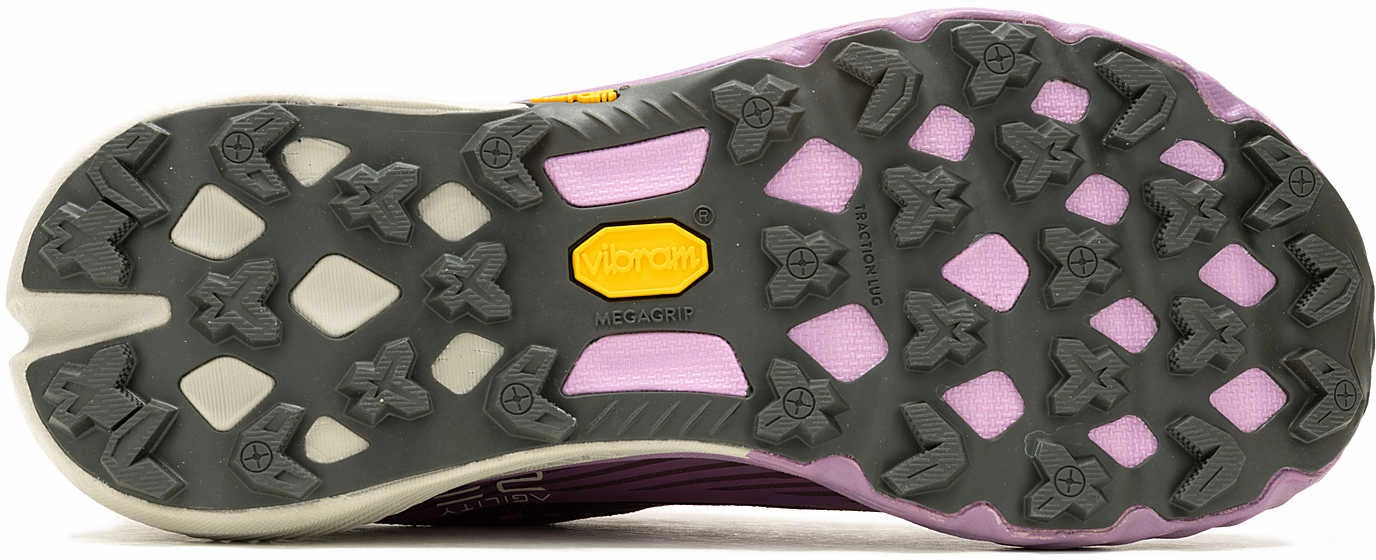Merrell Agility Peak 5 GORE-TEX Womens Trail Running Shoes - Purple adjustable closure shoes Orthotic Friendly Base