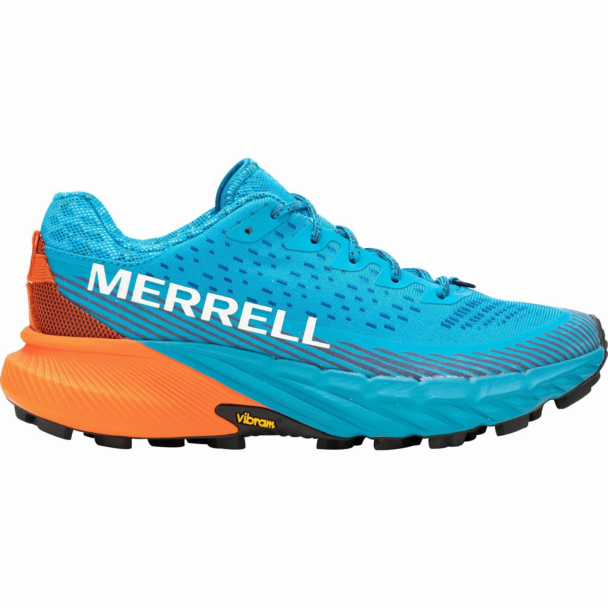 Merrell Agility Peak 5 Womens Trail Running Shoes - Blue Scalable