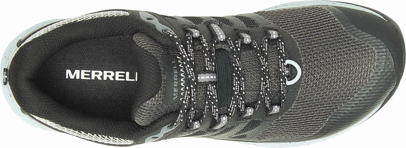 Merrell Antora 3 GORE-TEX Womens Trail Running Shoes - Black Elastic Lace System