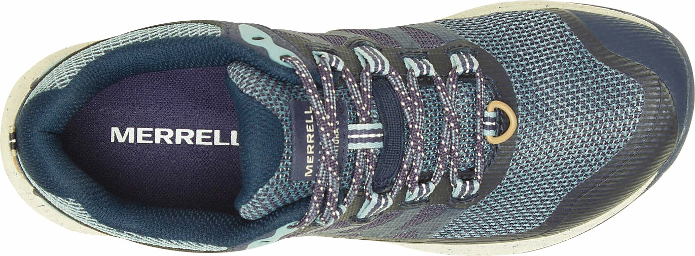 Merrell Antora 3 Womens Trail Running Shoes - Blue Energy return sole