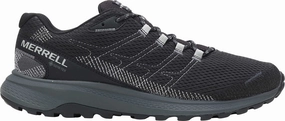 windproof shoes toe - box - roomy - design - spaciousness shoes Merrell Fly Strike GORE-TEX Mens Trail Running Shoes - Black