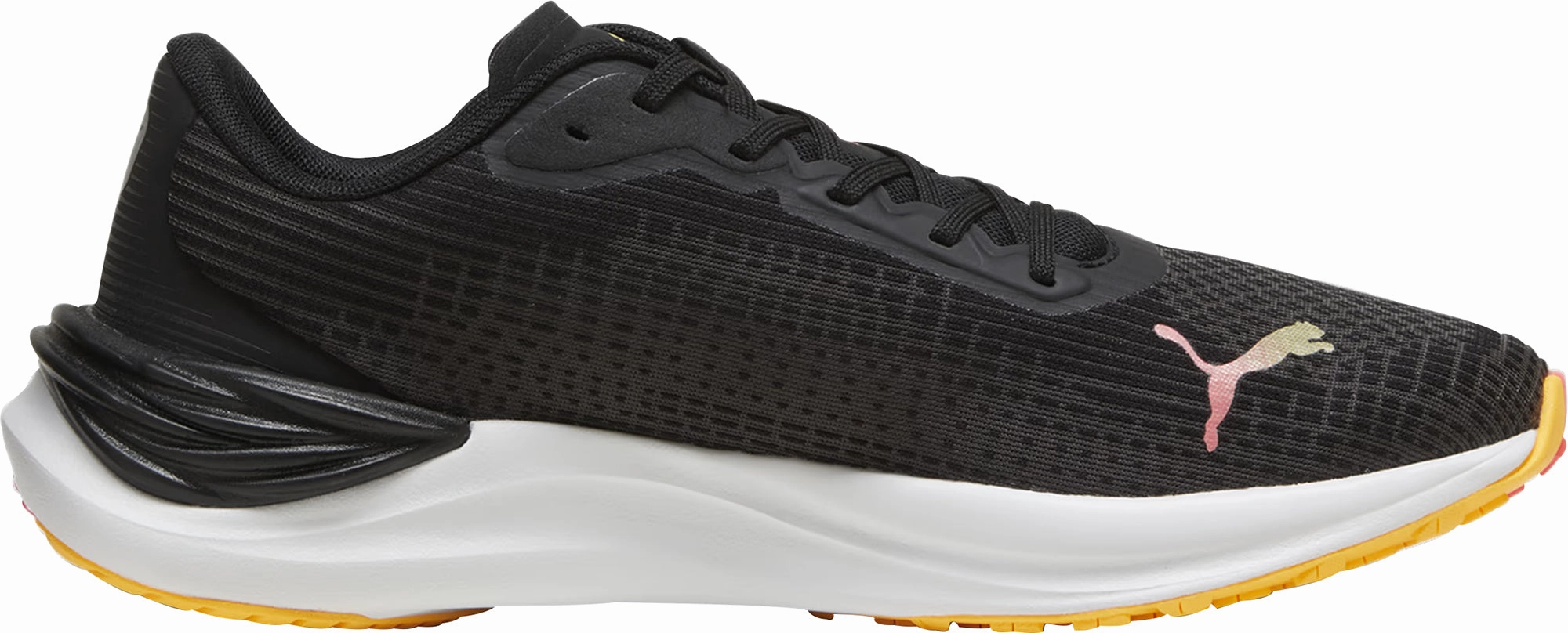 Flat Ground Leather - Upper Puma Electrify Nitro 3 Mens Running Shoes - Black