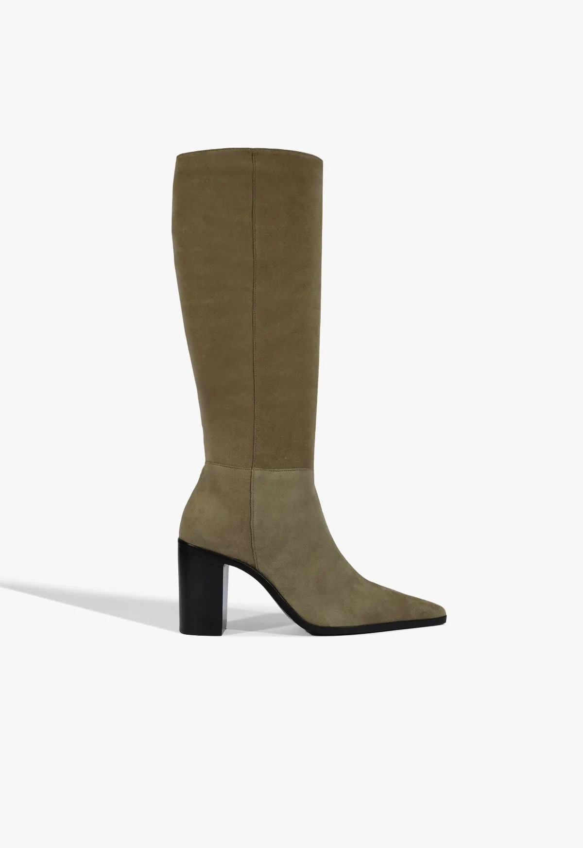 All terrain Mikki Up Block Suede Boot