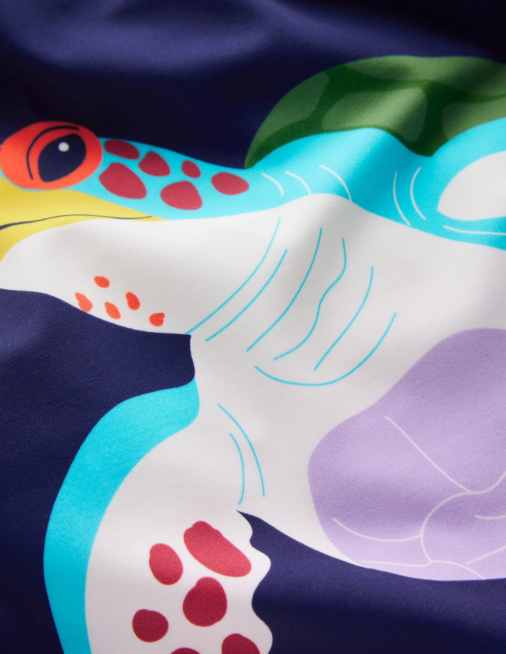 Logo Rash Vest-Starboard Blue Turtle Modern Twist