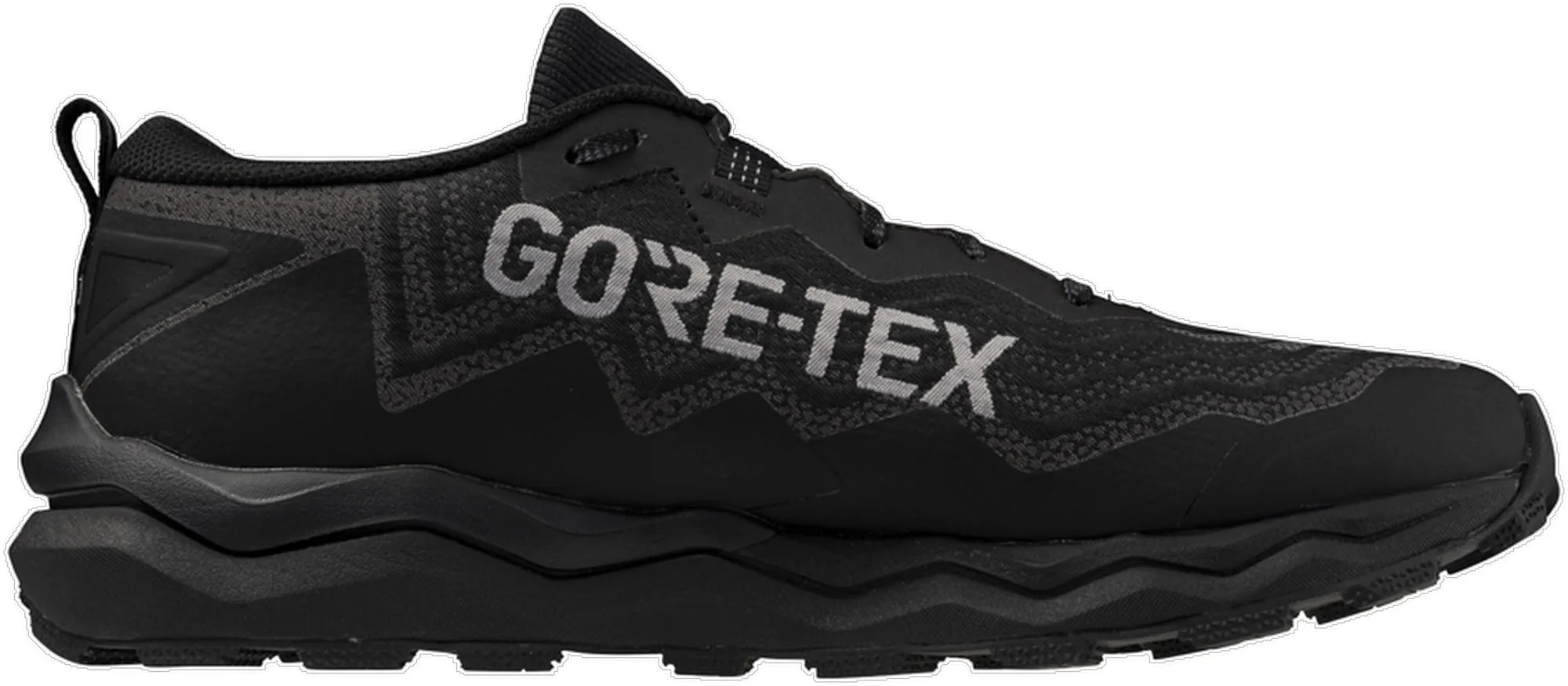 Mizuno Wave Daichi 9 GORE-TEX Mens Trail Running Shoes - Black Strobel Last Design medieval - themed running option