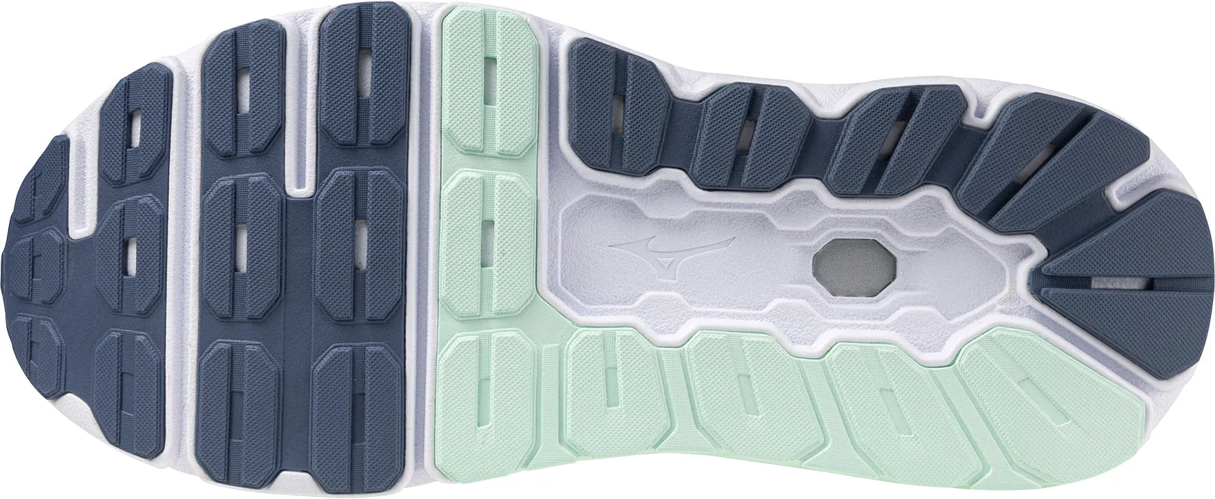 Soft Straps Mizuno Wave Horizon 8 Mens Running Shoes - Grey