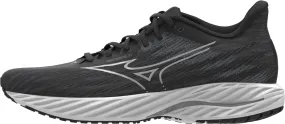 Mizuno Wave Inspire 21 WIDE FIT (D) Womens Running Shoes - Black no - tie laces
