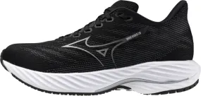 Mizuno Wave Rider 28 WIDE FIT (D) Womens Running Shoes - Black straps
