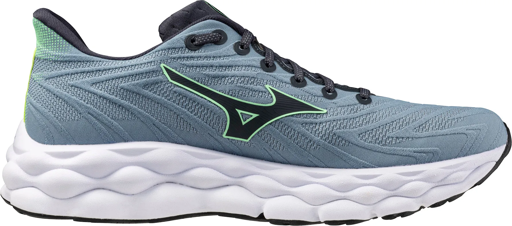Mizuno Wave Sky 8 Mens Running Shoes - Blue Ultra Cushion