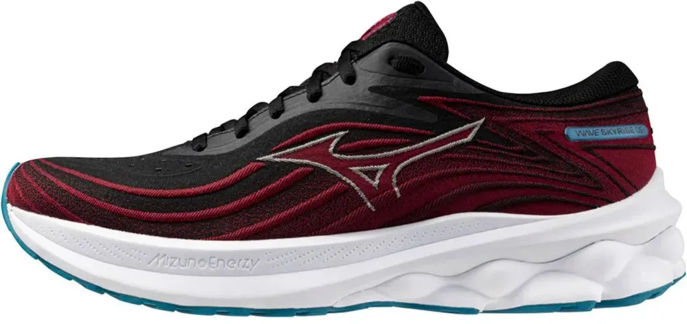 Mizuno Wave Skyrise 5 Mens Running Shoes - Black lace - up - design shoes