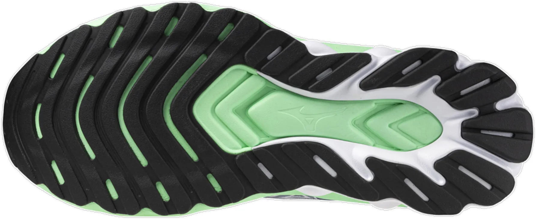 Mizuno Wave Skyrise 6 Mens Running Shoes - Blue running with a removable insole