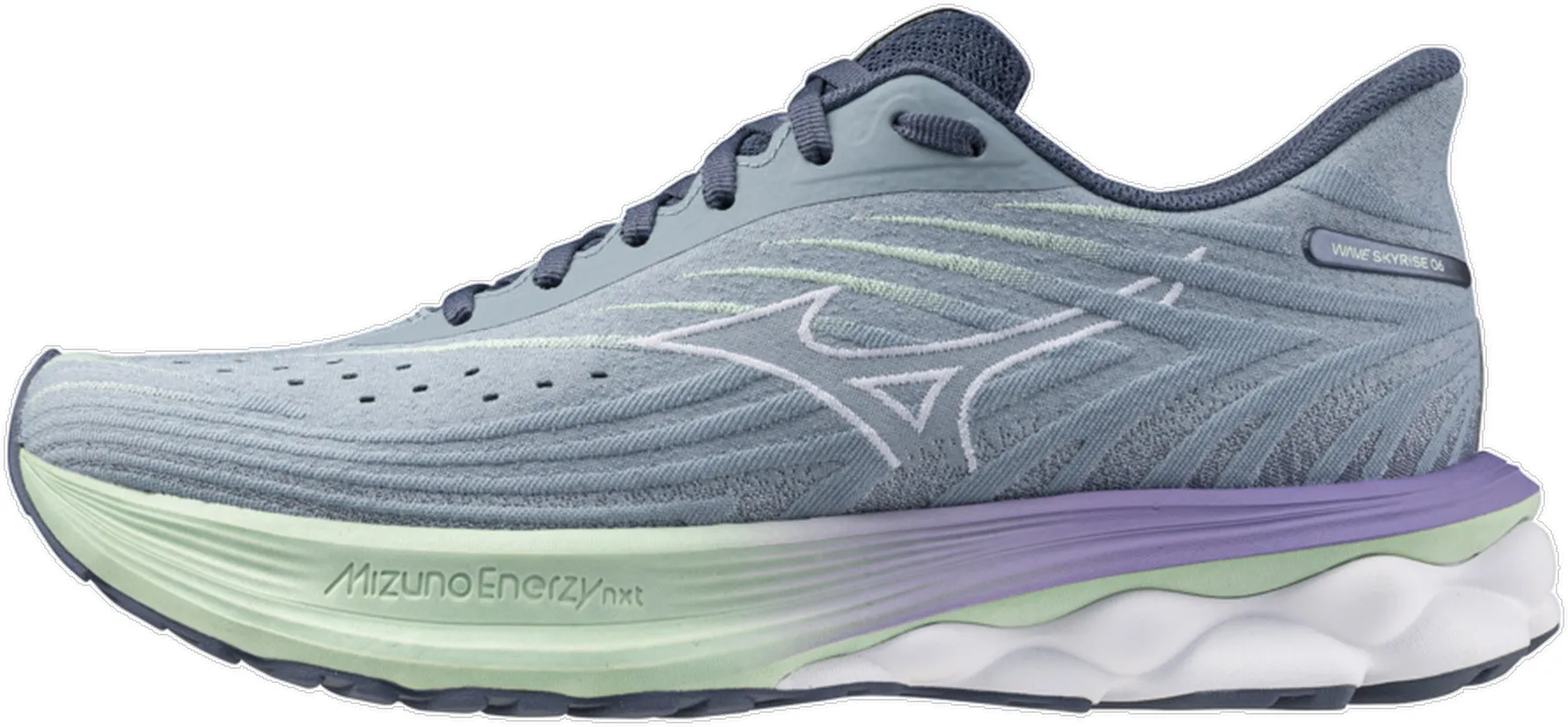 hill - running shoes Mizuno Wave Skyrise 6 Womens Running Shoes - Grey
