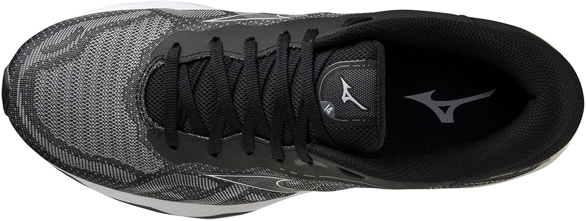 Mizuno Wave Ultima 14 Mens Running Shoes - Black Weekend Jog adaptable shoes