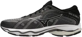 Arch   Supportive Mizuno Wave Ultima 14 Mens Running Shoes - Black