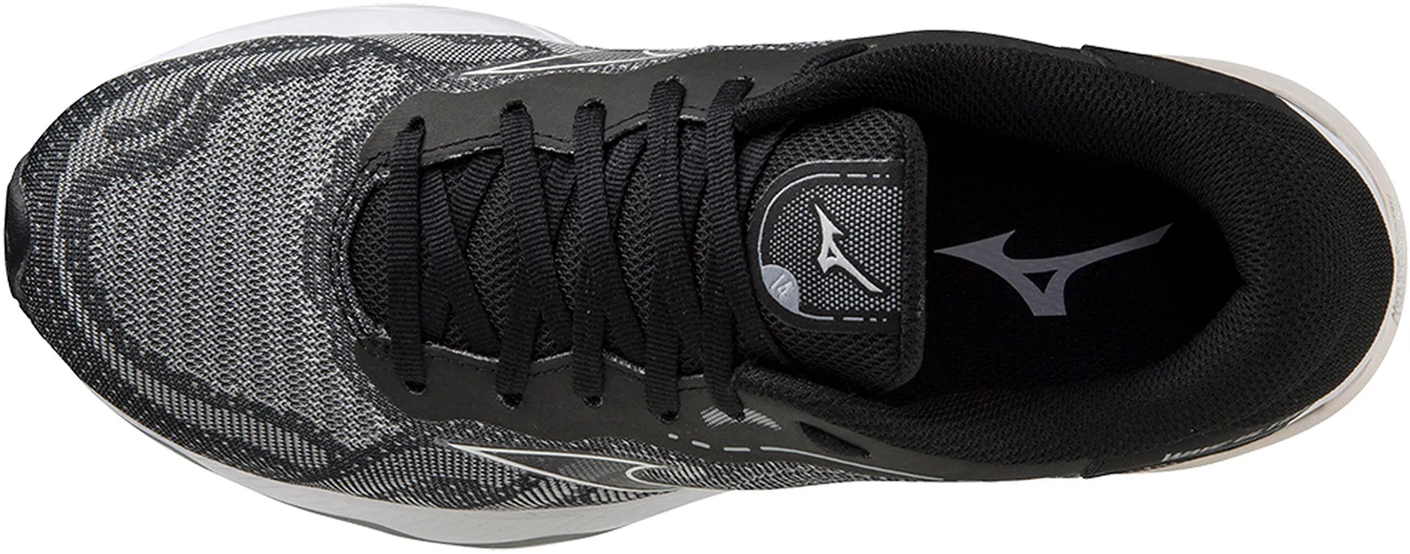 Aero Dynamic Venting travelers' shoes Mizuno Wave Ultima 14 Womens Running Shoes - Black