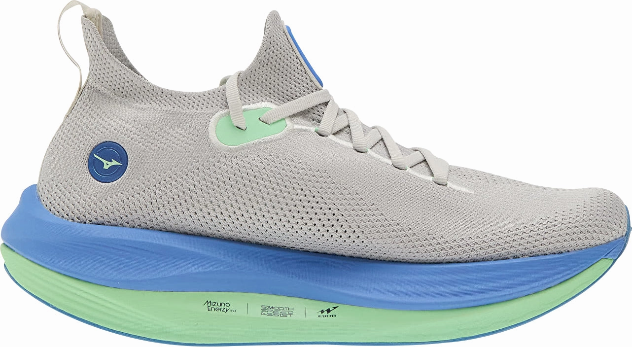 Pronation Control Features Wide Base Design Mizuno Neo Vista Mens Running Shoes - Grey