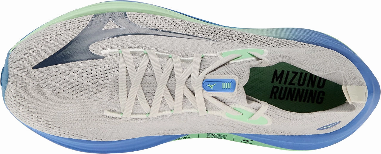 Mizuno Neo Vista Mens Running Shoes - Grey Microfiber Layer