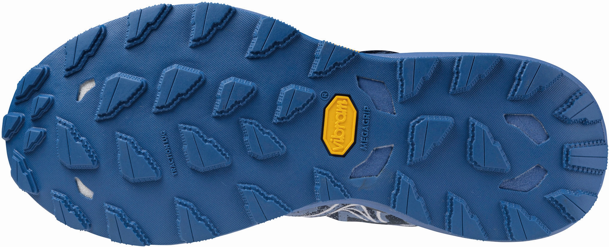 Mizuno Wave Daichi 8 Womens Trail Running Shoes - Blue Back Heel running in mountains