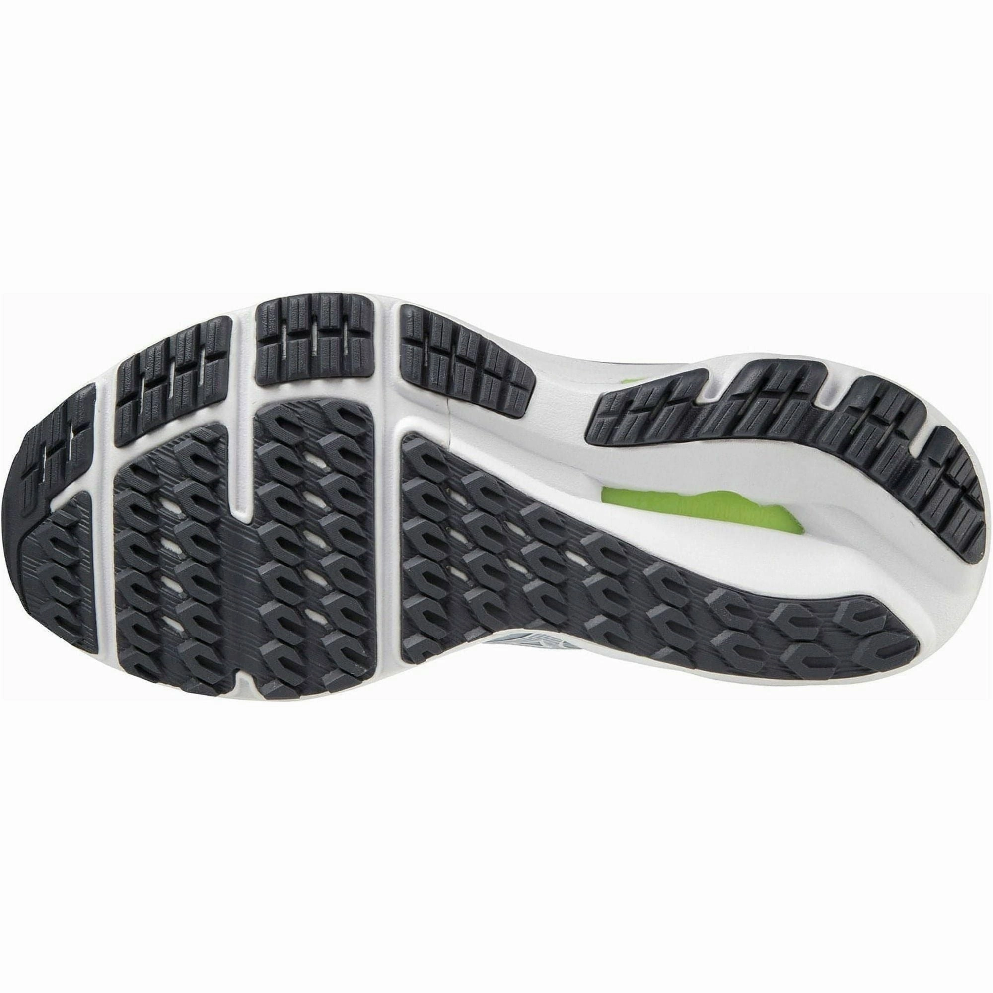 hook - and - loop Mizuno Wave Inspire 18 Womens Running Shoes - Blue