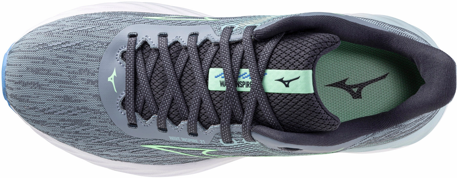 Robust Mizuno Wave Inspire 21 Mens Running Shoes - Grey