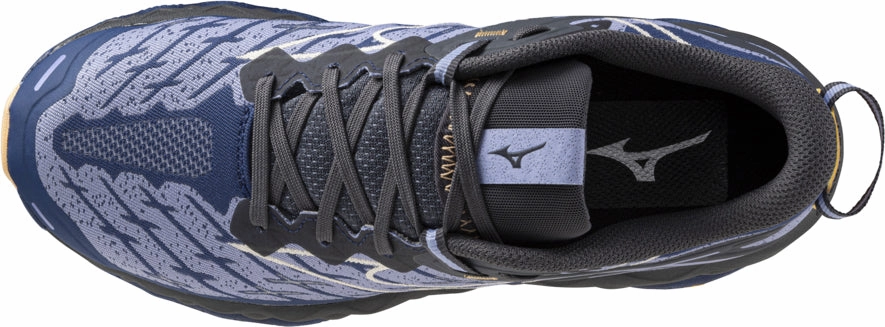 night Mizuno Wave Mujin 10 Womens Trail Running Shoes - Purple